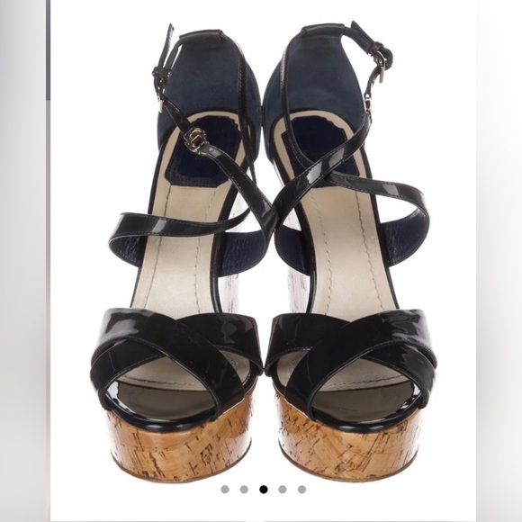 Christian Dior Platform Wedges - Picture 1 of 5